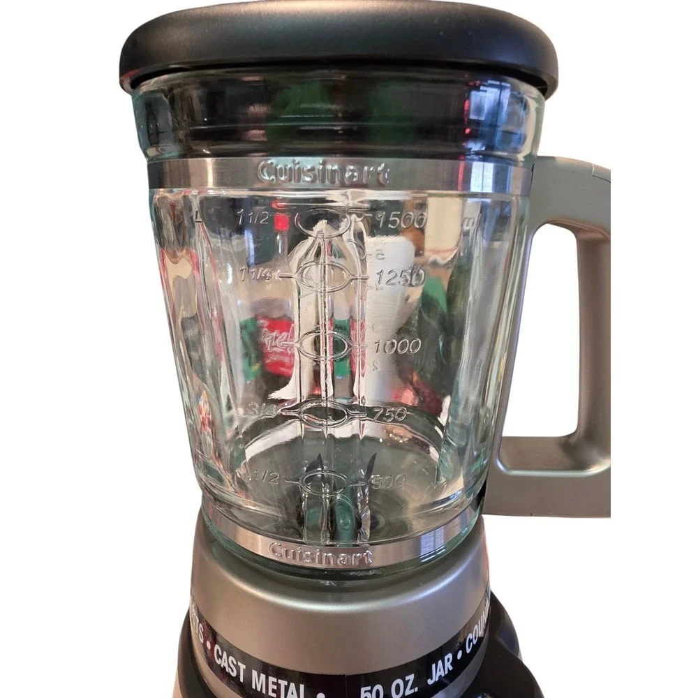 CUISINART SmartPower Premier 600W Blender 50 Oz CBT-500 Stainless Tested (Vid)